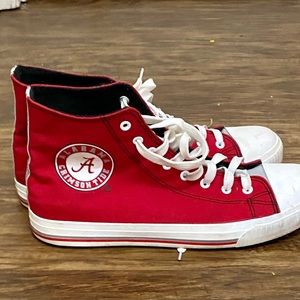 Alabama Crimson Tide Converse style Chuck Taylors(they are not Converse)